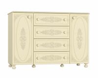 Фото mebel-dlya-gostinits комод комбинированный ассоль плюс ас-19  производитель Компасс