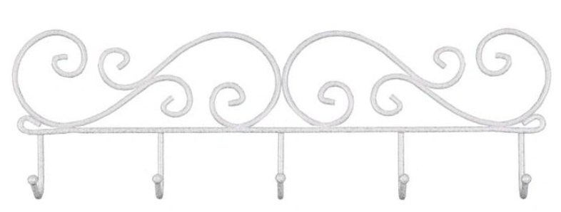 Фото Вешалка настенная Кружева 5 от производителя Завод металлических изделий в Севастополе по цене 300 ₽
