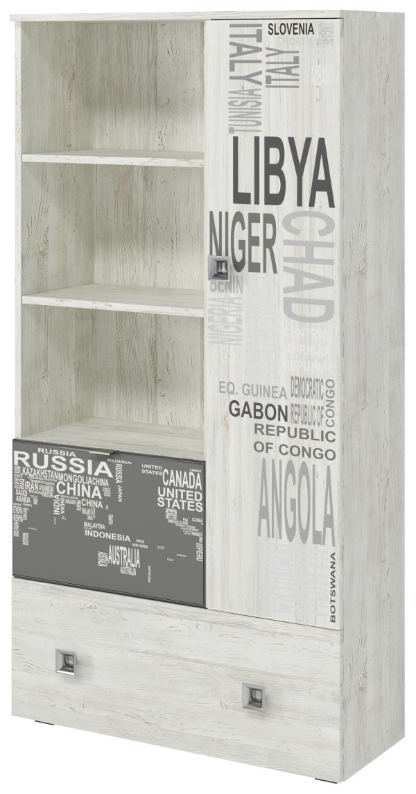 Фото Шкаф книжный Поло от производителя Регина в Севастополе по цене 9&nbsp;430 ₽