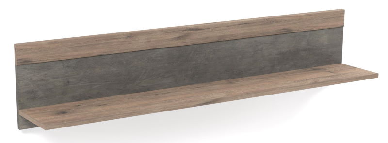 Фото Полка навесная Денвер Д-7 от производителя СБК в Севастополе по цене 3&nbsp;120 ₽