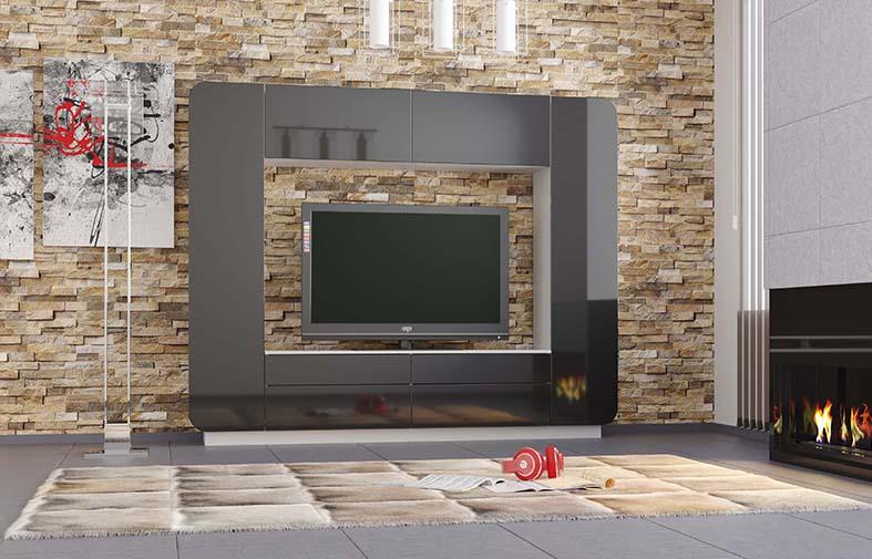 Фото Стенка Лаванда-2 от производителя Олмеко в Севастополе по цене 31&nbsp;570 ₽