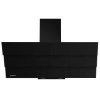 Вытяжка наклонная Cascada trio 90 (896х420хh713(878)) (Материал Металл/Стекло , Цвет Черный/Черный) в Севастополе от производителя 