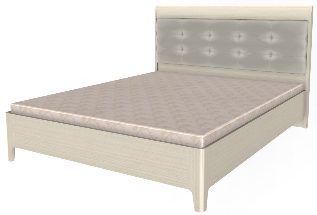 Фото Кровать двуспальная Камелия КР-2073 (СМ 160х200) с ламельным основанием от производителя Лером в Севастополе по цене 35&nbsp;510 ₽