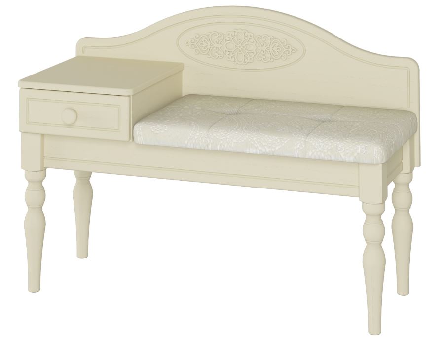 Фото Банкетка Ассоль плюс АС-41 (левая) от производителя Компасс в Севастополе по цене 17&nbsp;500 ₽