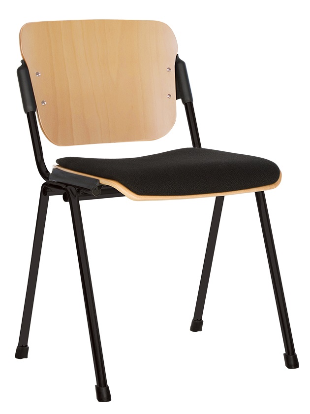 Фото Стул для посетителя Эра (Era) wood plus combi (крашенный) от производителя Новый стиль в Севастополе по цене 3 830 ₽