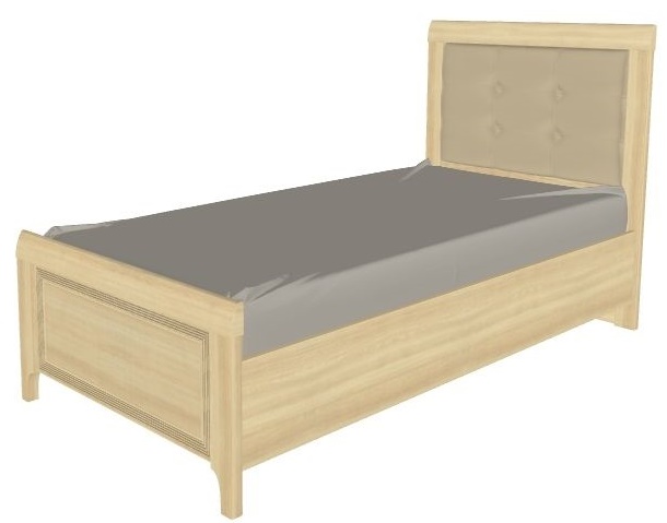 Фото Кровать односпальная Карина КР-1035 (СМ 90х190) с ламельным основанем от производителя Лером в Севастополе по цене 26 860 ₽