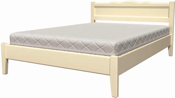 Фото Кровать двуспальная Карина-7 (СМ 140х200) без основания с универсальными царгами от производителя Браво-мебель в Севастополе по цене 14 520 ₽