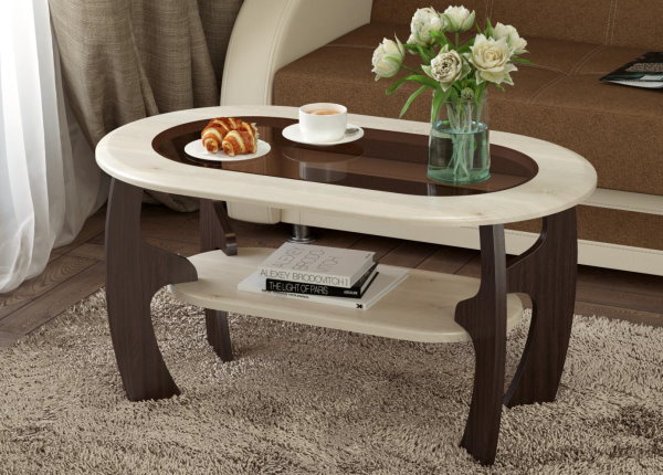 Фото Стол журнальный Маджеста-2 от производителя Олмеко в Севастополе по цене 6&nbsp;650 ₽