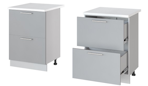 Фото Кухня Бронкс стол-рабочий Н-62 от производителя Леко в Севастополе по цене 7&nbsp;200 ₽