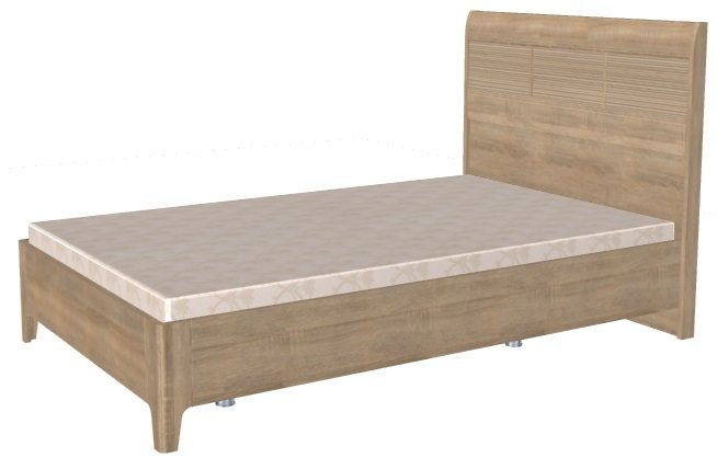 Фото Кровать односпальная Мелисса КР-2861 (СМ 120х200) с ламельным основанием от производителя Лером в Севастополе по цене 31 160 ₽
