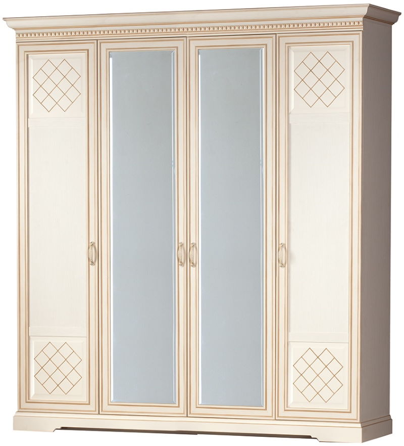 Фото Шкаф Парма 814 (207) четырехдверный от производителя Яна в Севастополе по цене 89&nbsp;970 ₽