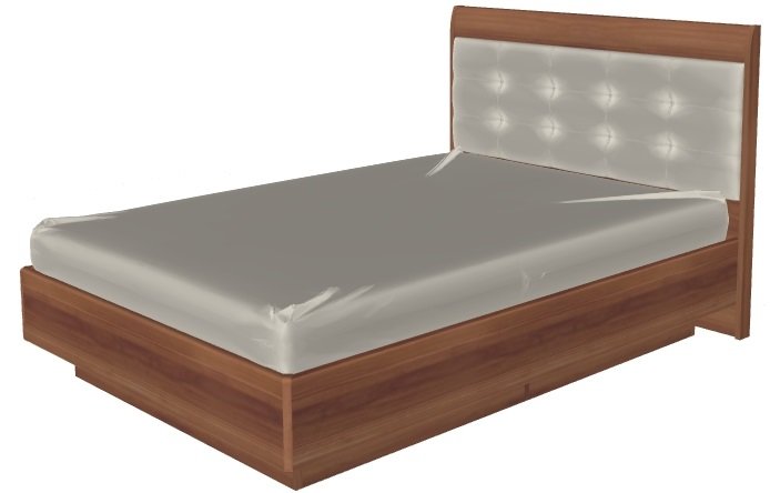 Фото Кровать двуспальная Мелисса КР-1852 (СМ 140х200) с подъемным механизмом от производителя Лером в Севастополе по цене 41 310 ₽