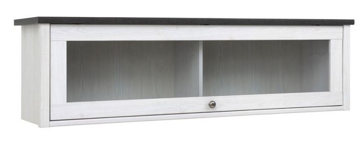 Фото Полка-витрина Порто SFW1W от производителя Black Red White (БРВ) в Севастополе по цене 10 470 ₽