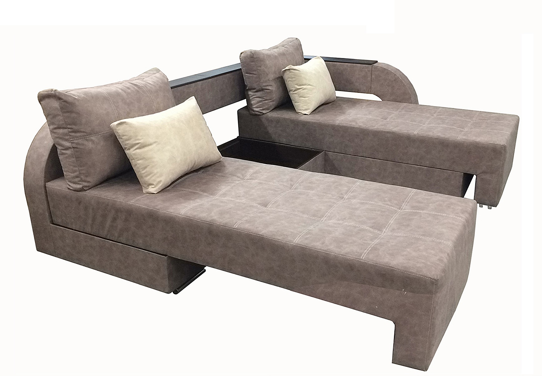 Фото Диван угловой Регина-10.3 (Дуэт-3) 7-образный от производителя Регина в Севастополе по цене 63&nbsp;590 ₽