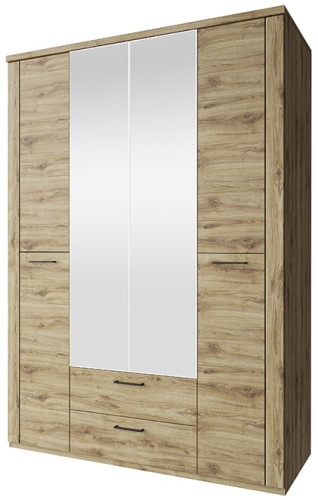 Фото Шкаф 4DG2S Дорсет (Doorset) (150) четырехдверный от производителя Анрэкс в Севастополе по цене 47 800 ₽