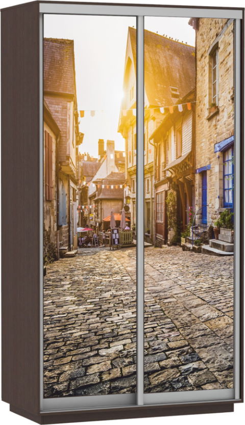 Фото Шкаф-купе Экспресс Дуо Фото (1,2х0,6х2,2 - 2 двери) от производителя Мебельная компания Е1 в Севастополе по цене 31&nbsp;750 ₽