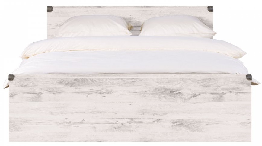 Фото Кровать двуспальная Индиана JLOZ (СМ 160х200) без основания от производителя Black Red White (БРВ) в Севастополе по цене 17&nbsp;850 ₽