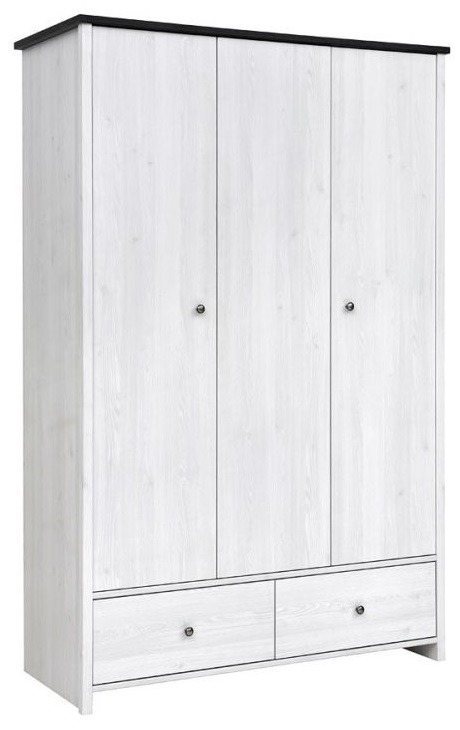 Фото Шкаф Порто SZF3D2S (129) трехдверный от производителя Black Red White (БРВ) в Севастополе по цене 30 340 ₽