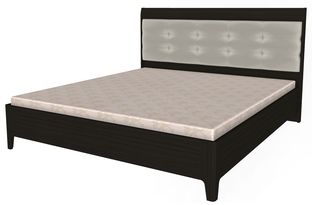 Фото Кровать двуспальная Камелия КР-2074 (СМ 180х200) с ламельным основанием от производителя Лером в Севастополе по цене 36&nbsp;980 ₽