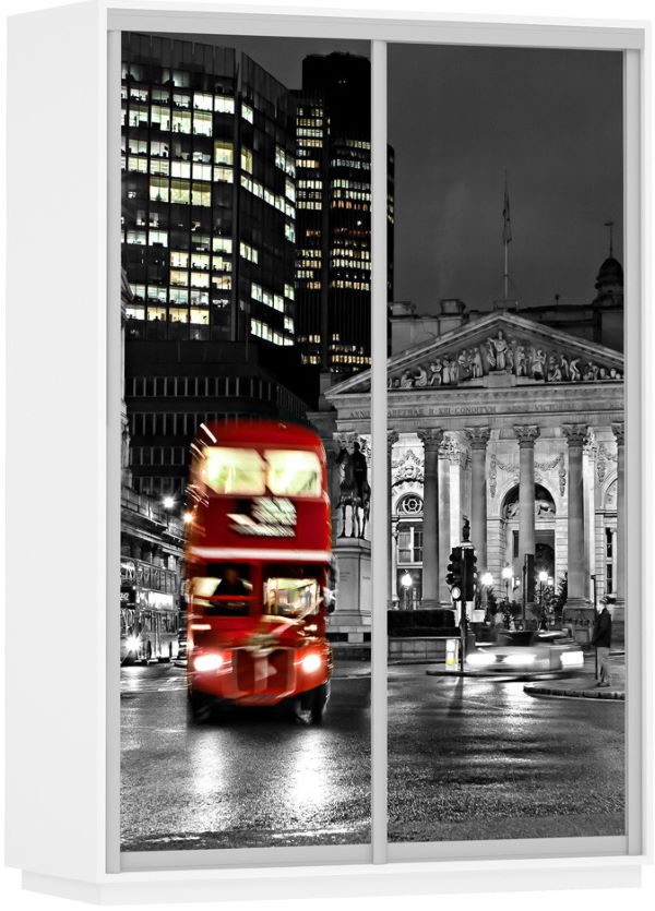 Фото Шкаф-купе Экспресс Дуо Фото (1,6х0,6х2,2 - 2 двери) от производителя Мебельная компания Е1 в Севастополе по цене 39&nbsp;840 ₽