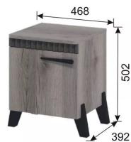 Фото  тумба прикроватная ольга-3 производитель Фант-мебель