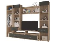 Фото gostinye-so-shkafom стенка париж производитель Горизонт