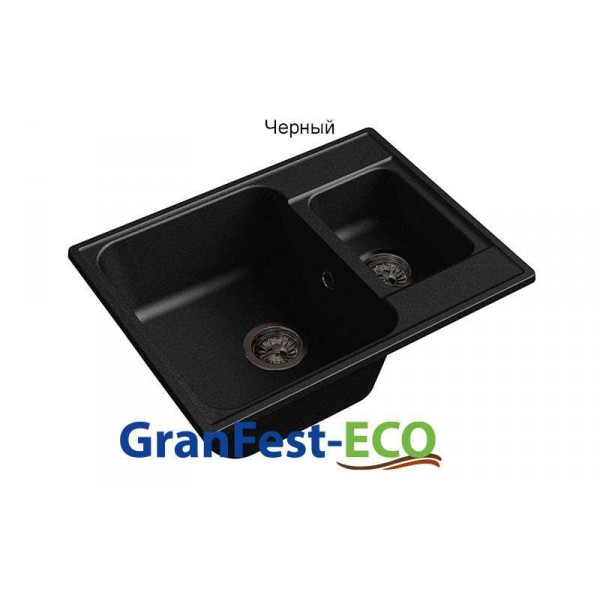 Фото Мойка Granfest eco-09 (ГР 620х480хh200) (шир.ящ.min 600) без сифона от производителя Granfest в Севастополе по цене 3 730 ₽
