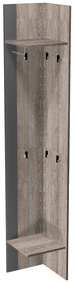 Фото Полка угловая Ханна ПХ-3  от производителя СБК в Севастополе по цене 4&nbsp;890 ₽