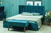 Кровать двуспальная Юнона (160х200) с подъемным механизмом в интернет магазине Планета Комфорта Фото krovati-s-podemnym-mekhanizmom кровать двуспальная юнона (160х200) с подъемным механизмом производитель Олмеко