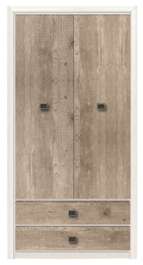 Фото Шкаф Коен SZF2D2S (104) двухдверный от производителя Black Red White (БРВ) в Севастополе по цене 28&nbsp;400 ₽