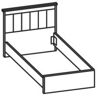 Фото krovati-detski кровать односпальная виктория (см 90х200) без основания производитель Ставрополь Мебель