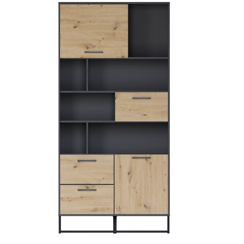 Фото Шкаф Brooklyn B172-REG1D2B2S от производителя Black Red White (БРВ) в Севастополе по цене 32 270 ₽