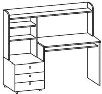 Фото kompyuternye-stoly-s-nadstroykoy стол компьютерный кт-5 микки-1 производитель Ставрополь Мебель