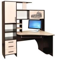 Стол компьютерный КЛ-6.0 (правый) (лдсп, лдсп-венге,  венге, дуб молочный (Росток) ) в Севастополе от производителя 