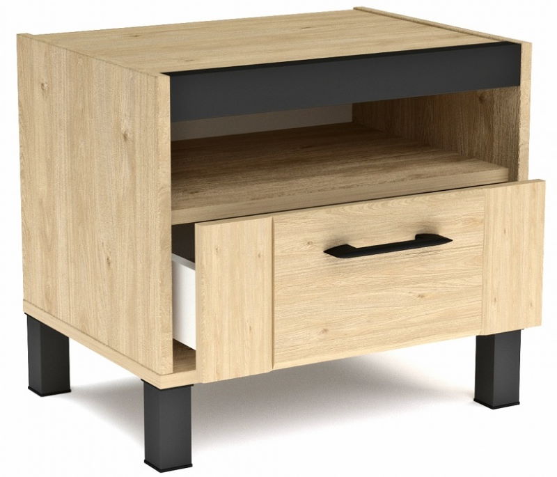 Фото Тумба прикроватная Бостон от производителя СБК в Севастополе по цене 3 420 ₽