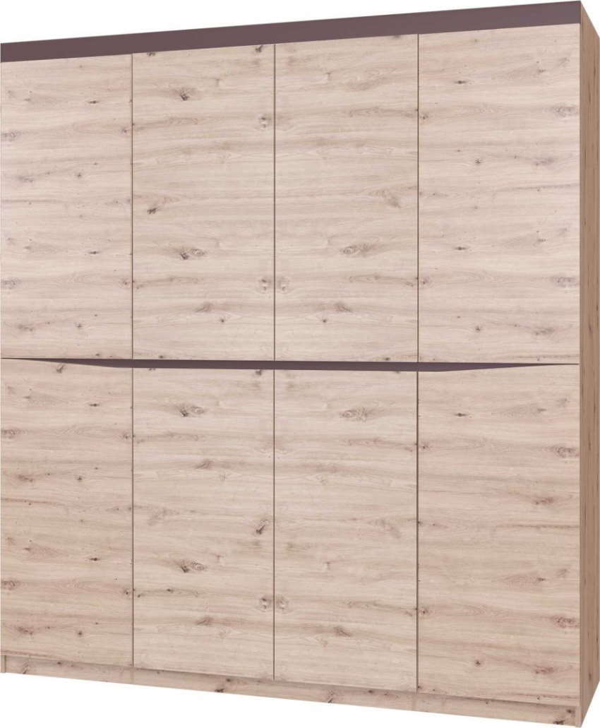 Фото Шкаф Тиана ШР-4 (200) без зеркал четырехдверный от производителя Браво-мебель в Севастополе по цене 36 680 ₽