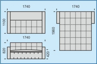Фото Диван Вери (1,65м) от производителя НТКО в Севастополе по цене 50 570 ₽