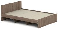 Кровать двуспальная К-14 (СМ 160х200) комплектуется настилом ( 160х200 , ЛДСП , венге , без подъемного мех. , без ящиков , без матраса (Ромис) ) в Севастополе от производителя 