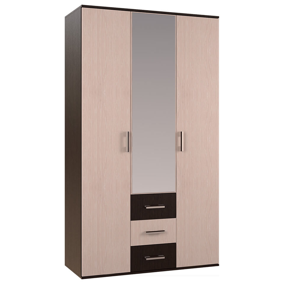 Фото Шкаф Белла (120) трехдверный  от производителя БТС  в Севастополе по цене 13&nbsp;310 ₽