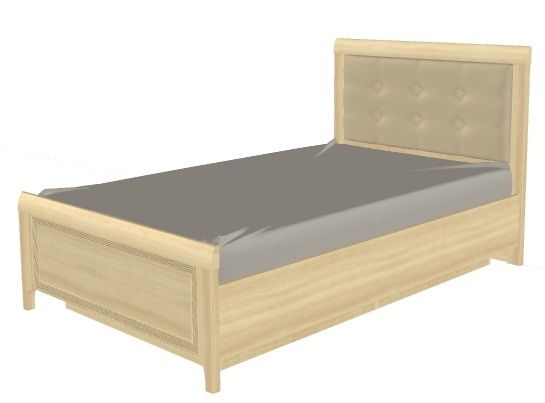 Фото Кровать двуспальная Карина КР-1032 (СМ 140х200) с подъемным механизмом от производителя Лером в Севастополе по цене 42 700 ₽