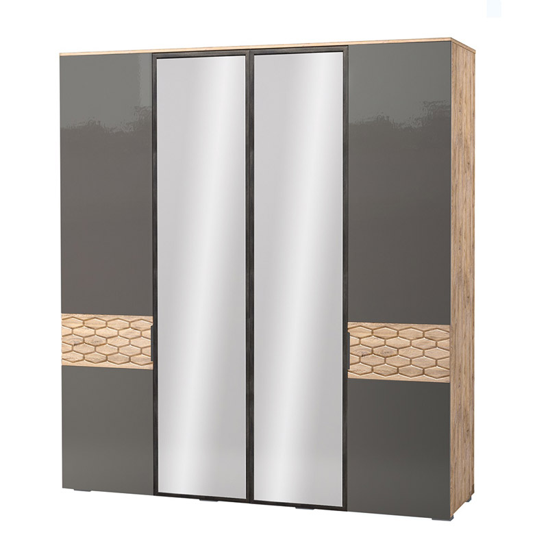 Фото Шкаф Дели 79 (199) четырехдверный от производителя Яна в Севастополе по цене 82 830 ₽