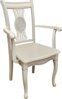 Фото  стул №7 (с подлокотником) (жесткий) производитель Алина мебель
