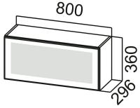 Фото kukhonnye-shkafy-so-steklom кухня лаура шкаф навесной шг800с верх производитель SV-мебель