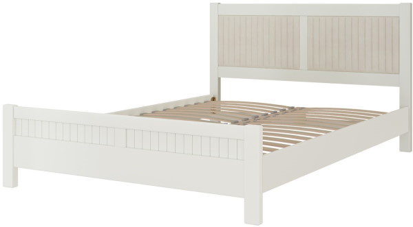 Фото Кровать двуспальная Фрида (СМ 140х200) без основания с универсальными царгами от производителя Браво-мебель в Севастополе по цене 21&nbsp;630 ₽