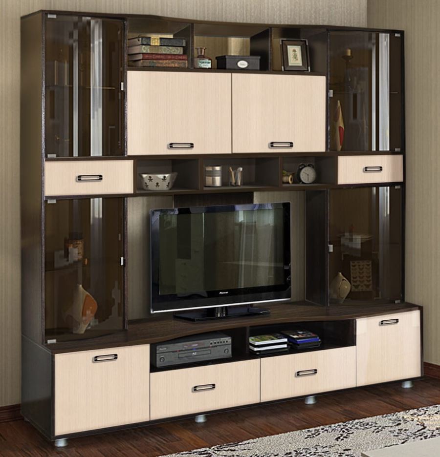 Фото Гостиная Аллегро вар.№4 ЛДСП от производителя Диал в Севастополе по цене 21&nbsp;710 ₽