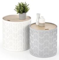 Фото stoly-zhurnalnye комплект halmar alba (2 стола журнальных) производитель Halmar 