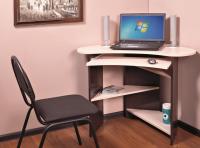 Фото  стол компьютерный кс-800 угловой (без полки и подставки)  производитель Бон-мебель