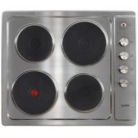 Варочная поверхность электрическая 4-х конф. VENTOLUX HE604 (INOX) 1 (590х510хh30) (Материал корпуса нержавеющая сталь , Цвет корпуса Матовый) в Севастополе от производителя в интернет магазине Планета Комфорта Варочная поверхность электрическая 4-х конф. VENTOLUX HE604 (INOX) 1 (590х510хh30) (Материал корпуса нержавеющая сталь , Цвет корпуса Матовый) в Севастополе от производителя