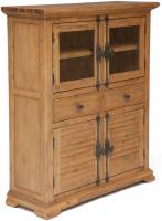 Витрина малая Avignon PRO-L05 (натуральный с патиной, натуральный с патиной (Tetchair) ) в Севастополе от производителя в интернет магазине Планета Комфорта Витрина малая Avignon PRO-L05 (натуральный с патиной, натуральный с патиной (Tetchair) ) в Севастополе от производителя