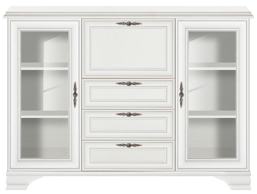 Фото Тумба Kentaki S320-KOM2W3S1B от производителя Black Red White (БРВ) в Севастополе по цене 42&nbsp;960 ₽